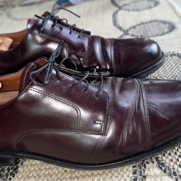 Allen Edmunds Burgundy Men’s Leather Dress Shoes- pics are accurate 10.5 main image 12